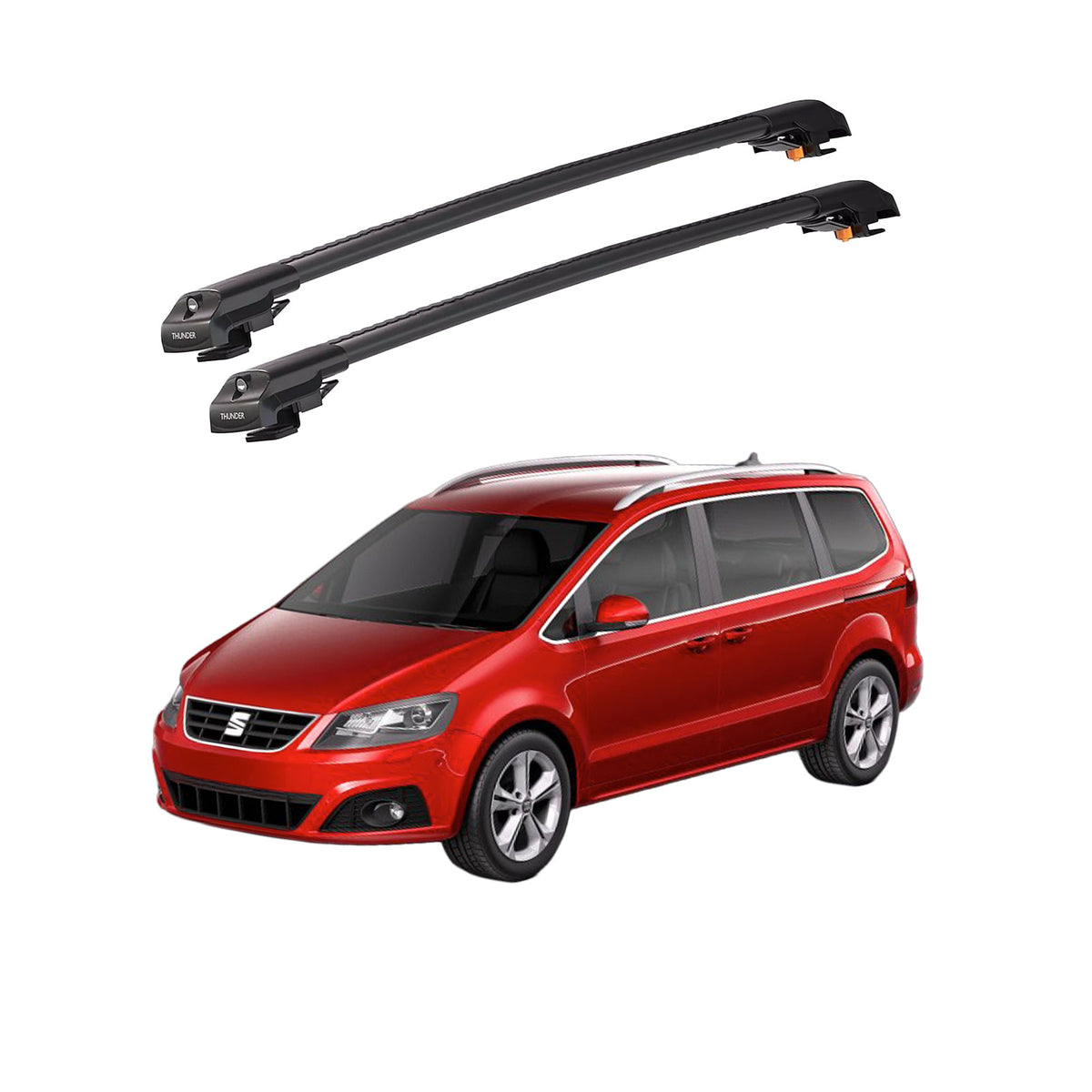 SEAT ALHAMBRA 2010 ve Sonrası TRX1 Thunder Carrier Kilitli Ara Atkı