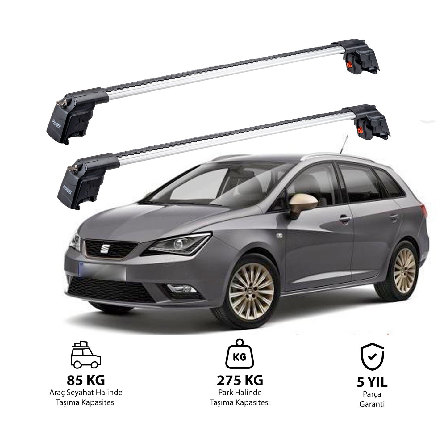 SEAT IBIZA ST 2010-2017 TRX2 Thunder Carrier Ara Atkı