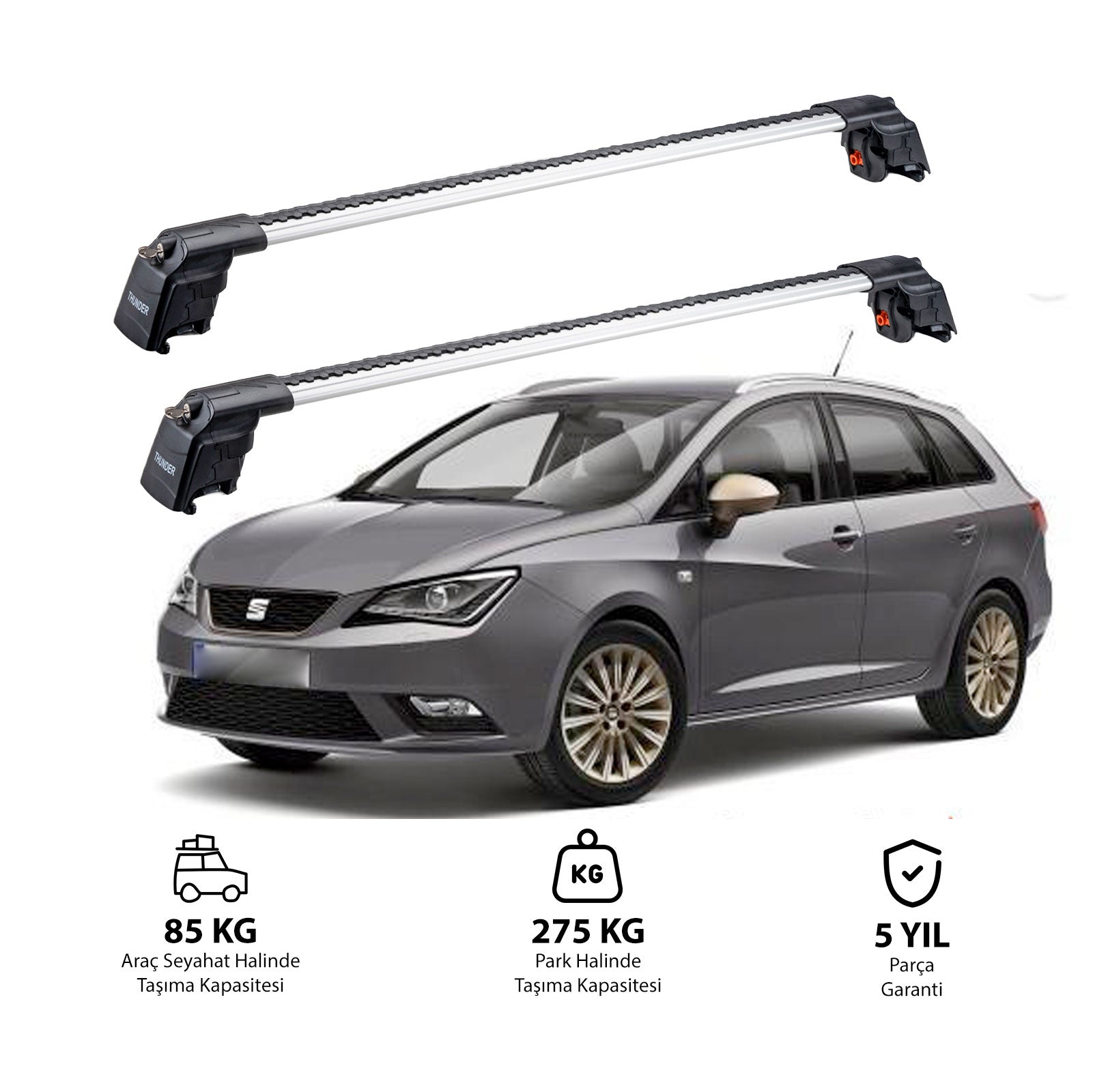 SEAT IBIZA ST 2010-2017 TRX2 Thunder Carrier Ara Atkı