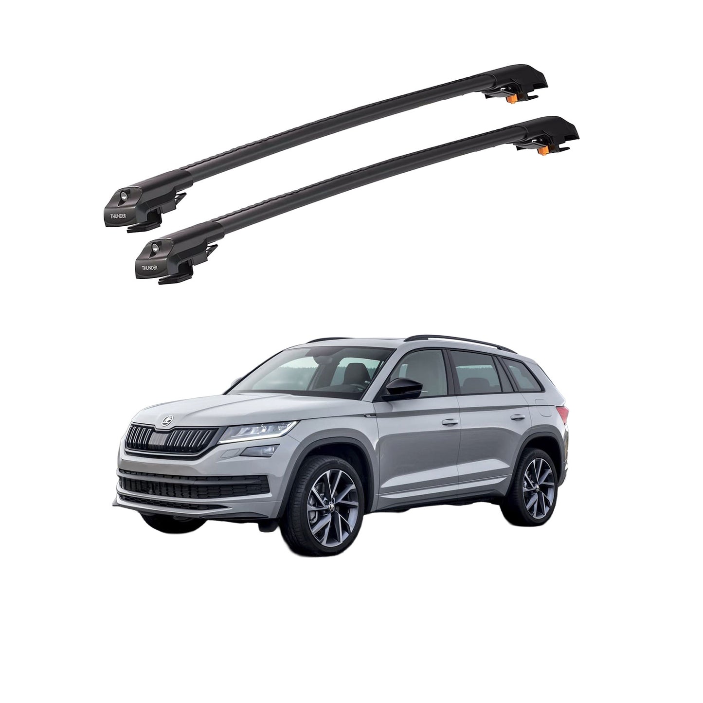 SKODA KODIAQ 2017 ve Sonrası TRX1 Thunder Carrier Kilitli Ara Atkı