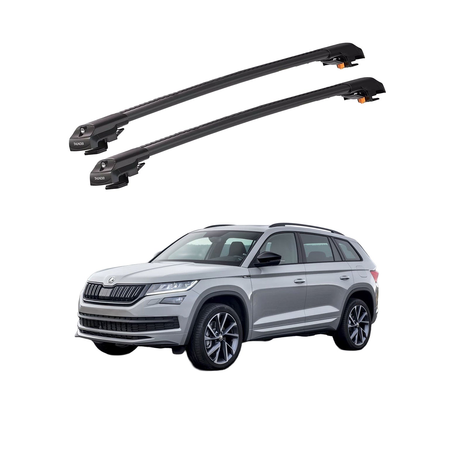 SKODA KODIAQ 2017 ve Sonrası TRX1 Thunder Carrier Kilitli Ara Atkı
