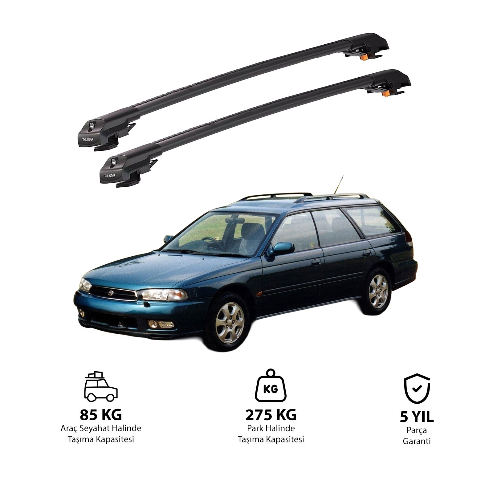 SUBARU OUTBACK 1994-1999 TRX1 Thunder Carrier Kilitli Ara Atkı