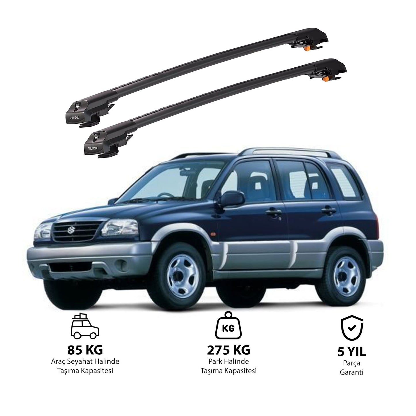 SUZUKI GRAND VITARA 2005-2014 TRX1 Thunder Carrier Kilitli Ara Atkı