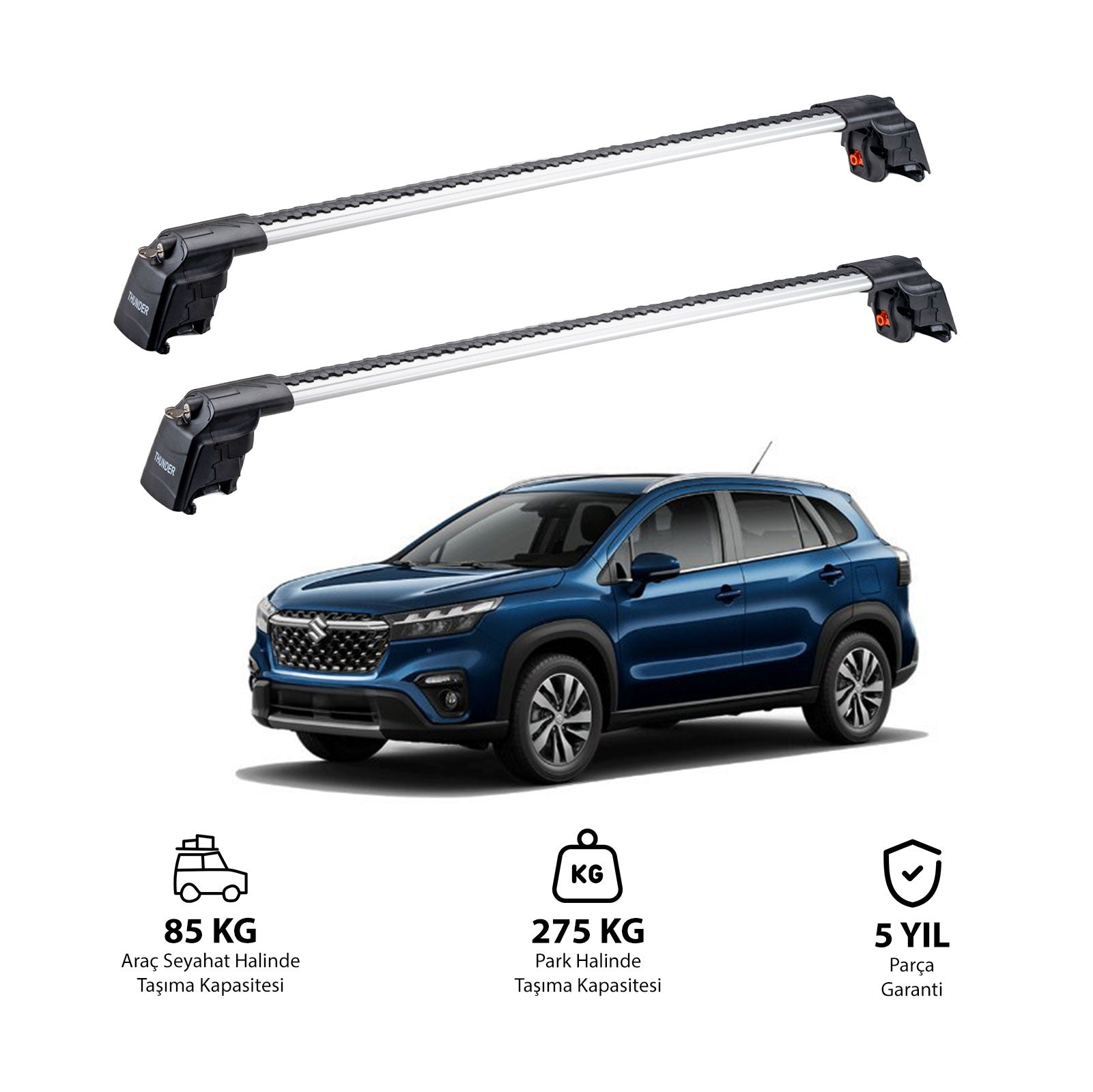 SUZUKI SX4 S-CROSS 2014-2021 TRX2 Thunder Carrier Ara Atkı