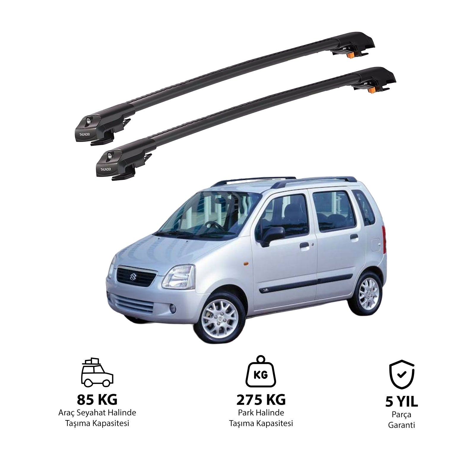 SUZUKI WAGON R+ 1998-2003 TRX1 Thunder Carrier Kilitli Ara Atkı