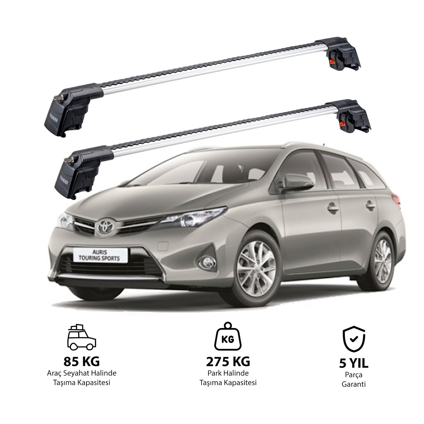 TOYOTA AURIS TOURING SPORTS 2012-2018 TRX2 Thunder Carrier Ara Atkı