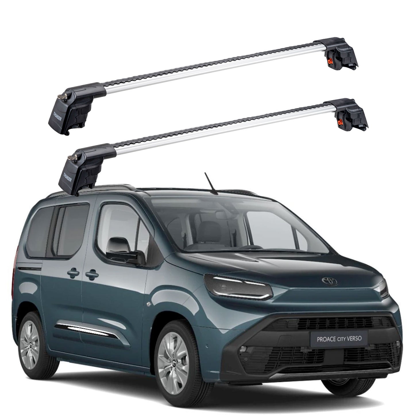 TOYOTA PROACE CITY 2024 - Sonrası TRX2 Thunder Carrier Kilitli Ara Atkı
