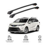 TOYOTA SIENNA 2021 ve Sonrası TRX1 Thunder Carrier Kilitli Ara Atkı