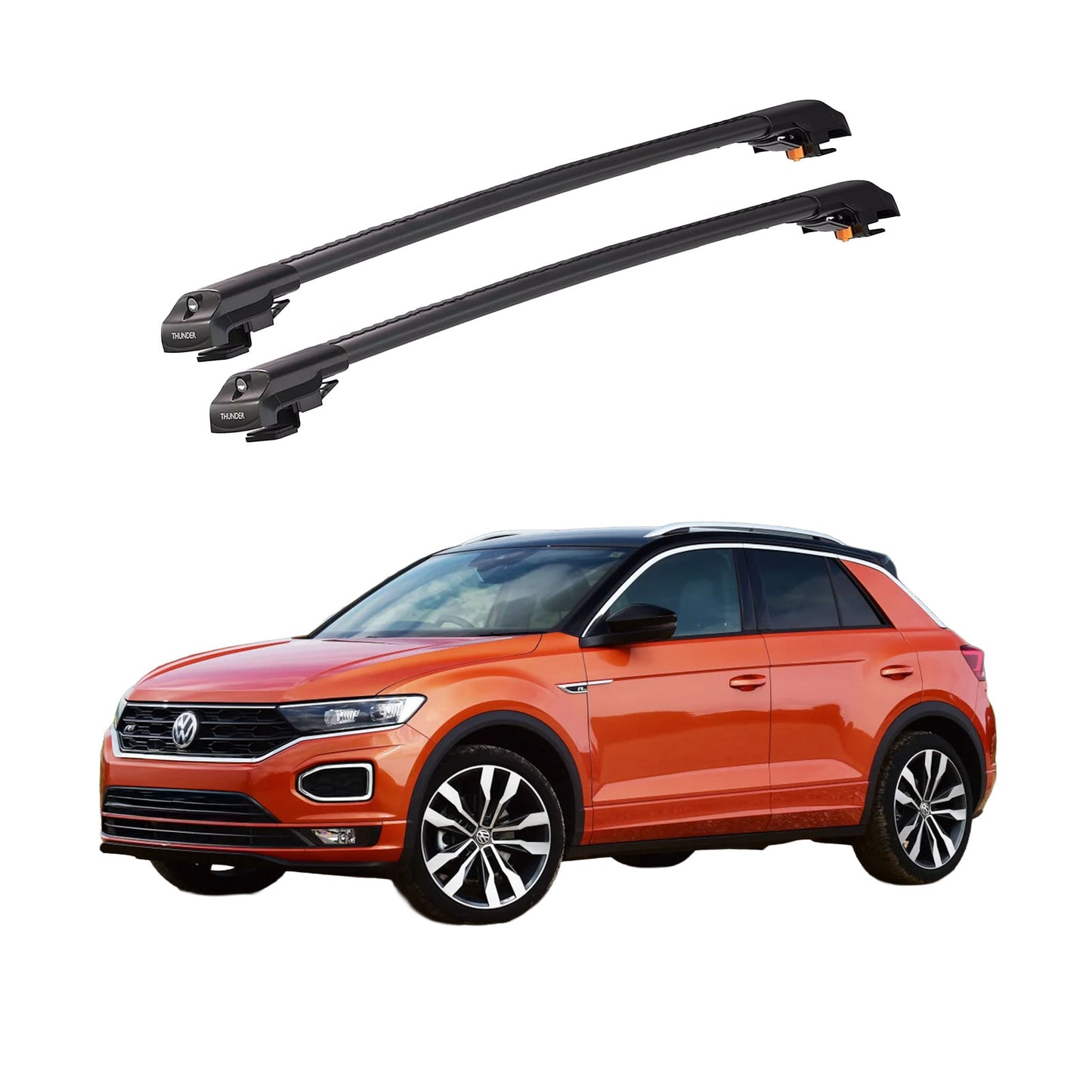 VOLKSWAGEN T-ROC 2017 ve Sonrası TRX1 Thunder Carrier Kilitli Ara Atkı