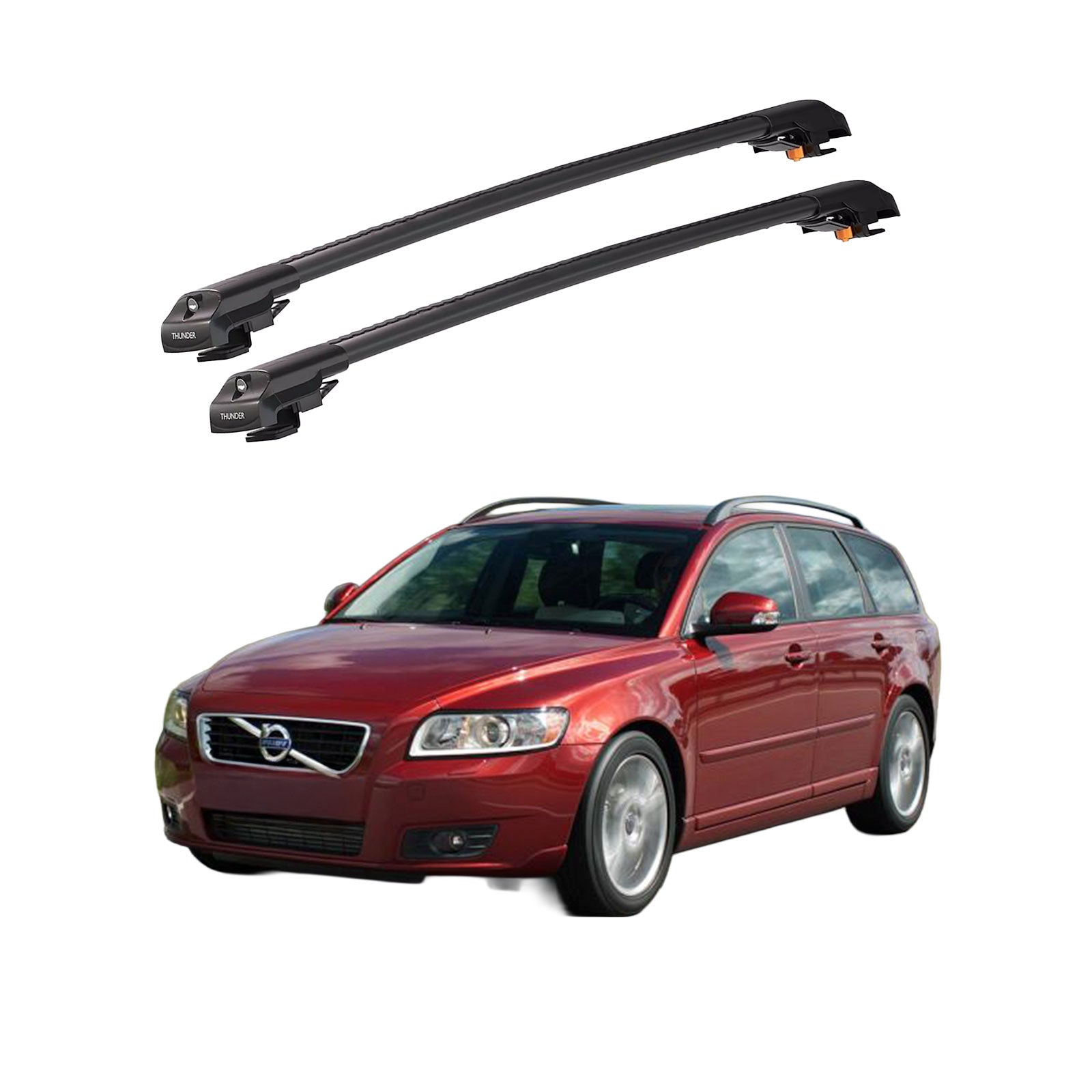 VOLVO V50 2004-2012 TRX1 Thunder Carrier Kilitli Ara Atkı