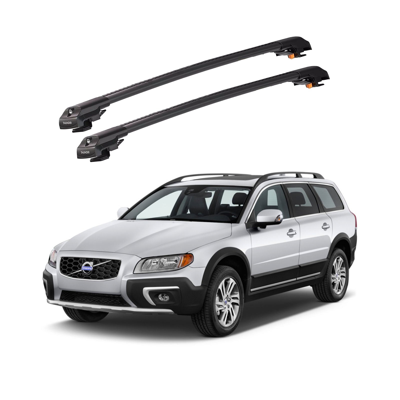 VOLVO XC70 2008-2016 TRX1 Thunder Carrier Kilitli Ara Atkı