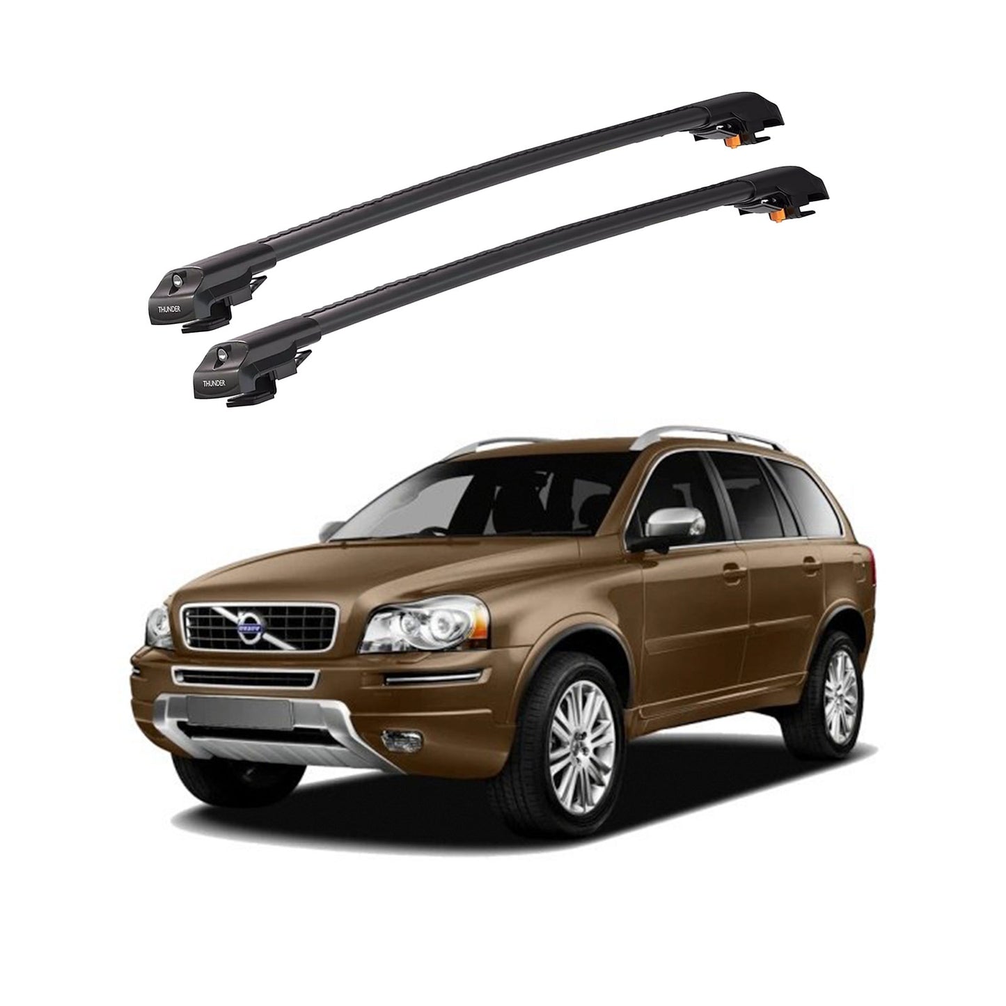 VOLVO XC90 2003-2015 TRX1 Thunder Carrier Kilitli Ara Atkı