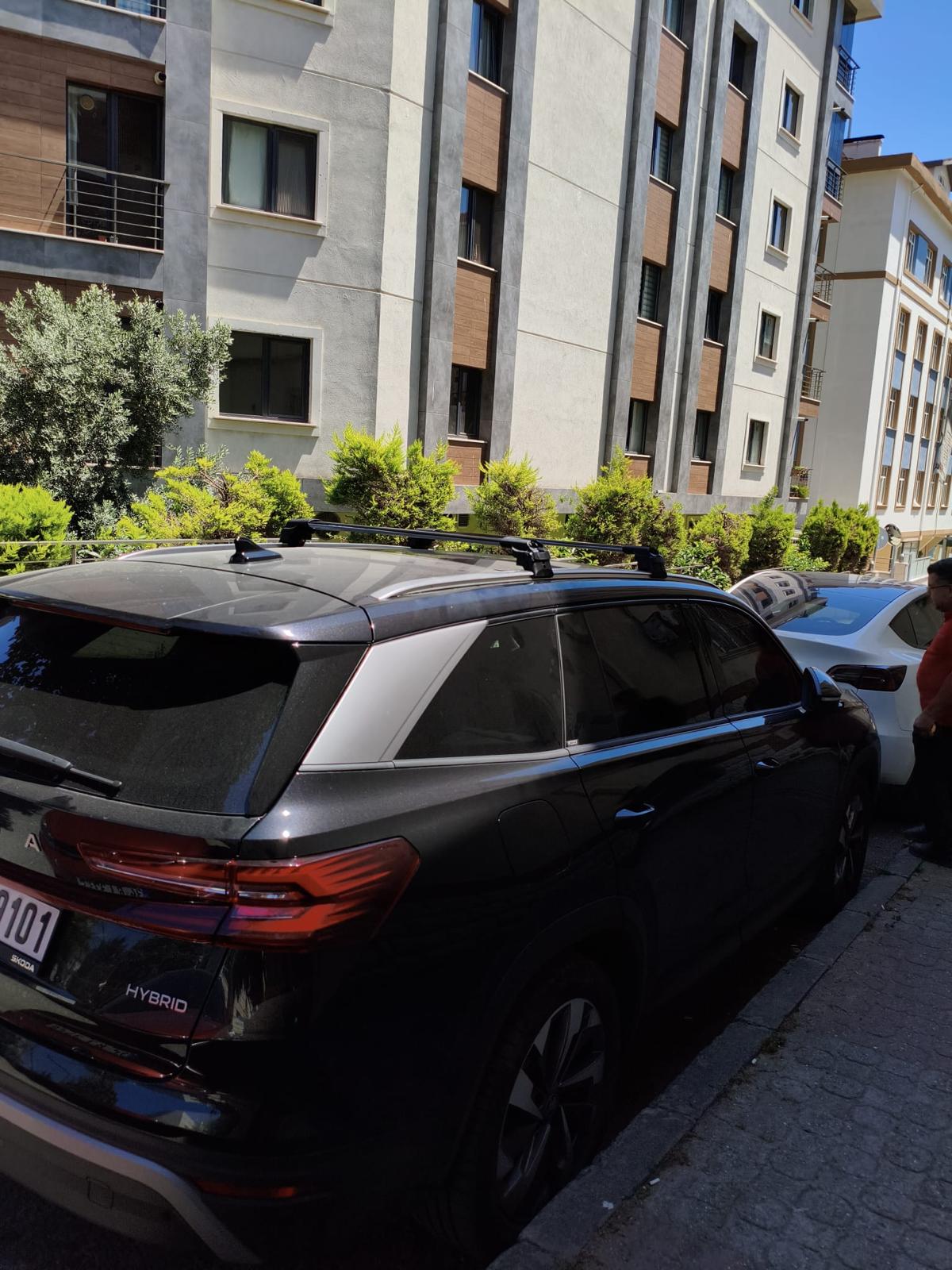 SKODA KODİAQ 2024 ve Sonrası Yeni Kasa TRX2 Thunder Carrier Ara Atkı