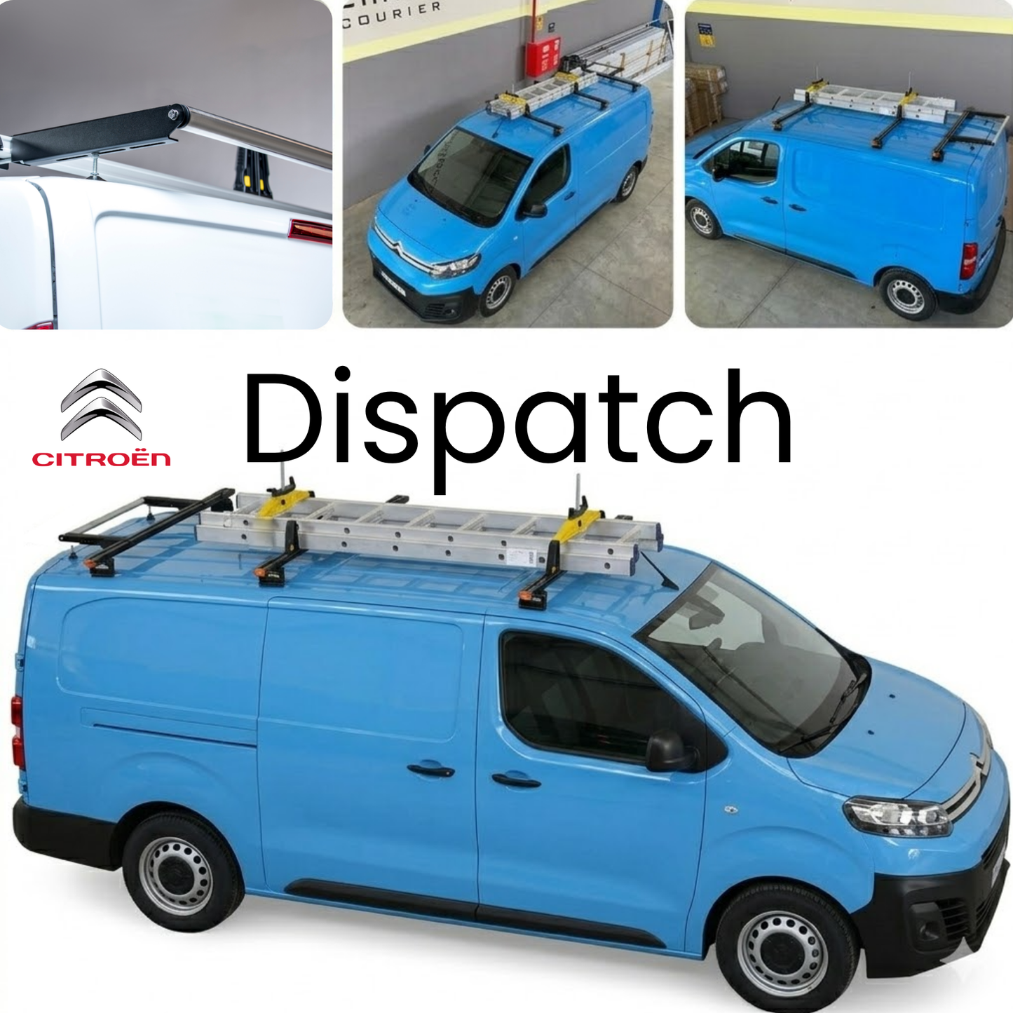 Citroen Dispatch 2016-2026 Thunder Pro Seri Ağır Yük Taşıma Ara Atkı Tavan Barı