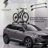 VOLVO V60 2019-2024 TRX2 Thunder Carrier Roof Bars Grey