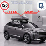 BMW 5 SERİSİ TOURING 2010-2017 TRX2 Thunder Carrier Ara Atkı Siyah